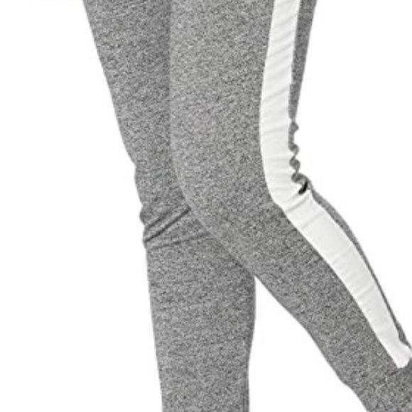 Jogger Pants L by Gottex French Terry Heather Gray Cuff Large Like New Condition - Picture 6 of 10